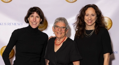 the founders of VTK at an award show. Photo credit: Danny Weiss Photography